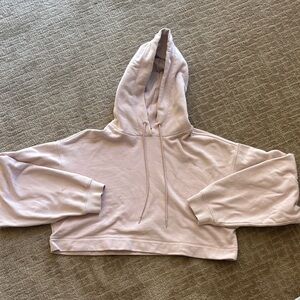 ALO Yoga Light Pink Bae Hoodie